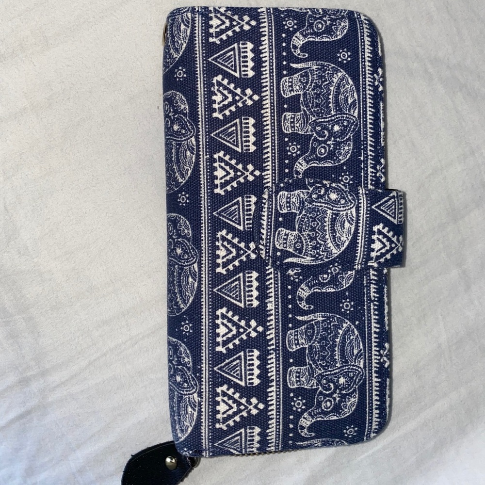 Blue elephant  wallet!
